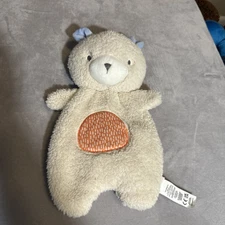 Ingenuity Premium Soft Plush Soothing Bean Bag Lovey - Nate the Teddy Bear