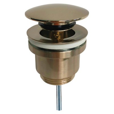 Tecom DPCUBR Click-Clack Ablaufgarnitur Rundmodell Universal Bronze