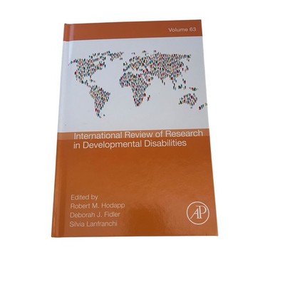 International Review Research in Developmental Disabilities: Volume 63
