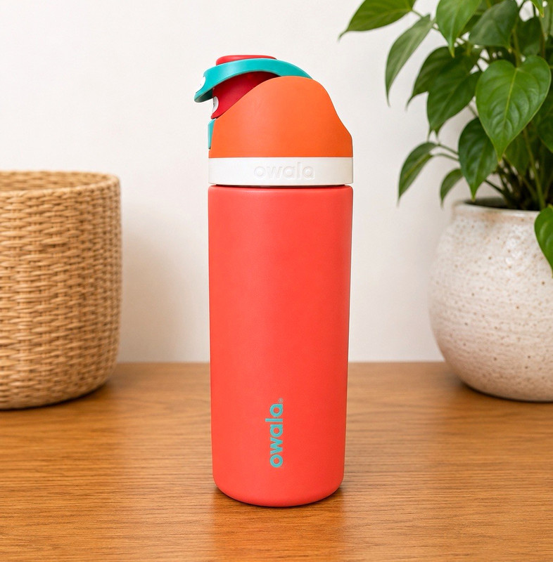 Owala 17-32oz Stainless Steel Insulated Water Bottle Flip Top Lid Hot/Cold
