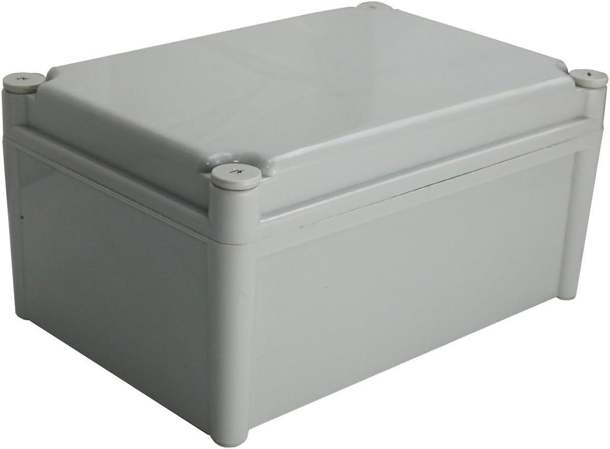 Weather-Resistant Plastic Junction Box 11" x 7.5" x 5.1" - Easy Install and Use