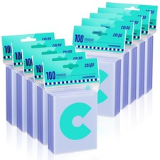 1000ct Clear Card Sleeves for Trading Cards, Soft Baseball Sports Card Sleeve...