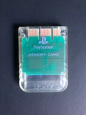 Fosa Carte Mémoire 1 Mo Pour PlayStation 1 One PS1, Blanc