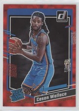 2023-24 Panini Donruss Rated Rookie Red Cason Wallace #231 1j0f