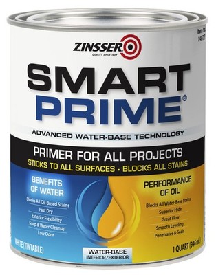 Zinsser 249729 Smart Prime Water-Base Universal Primer