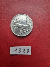 moneta d'argento usata di Vittorio Emanuele 3° " biga " da 10 lire