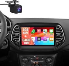 10" 64G Android Auto Carplay Stereo for Jeep Compass 2017-2020