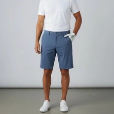 Callaway Opti-Dri Golf Shorts Mens 38 Navy Blue Stretch UPF 50 Sun Protect NWT