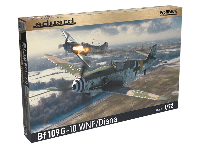 Eduard Plastic Kits 70164 - 1:72 Bf 109G-10 WNF/Diana EDUARD-PROFIPACK New