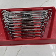 Snap On 10 Piece Combination Wrench Set 516-78 Inch Standard Open Box Snap On 10 Piece Combination Wrench Set 516-78 Inch Standard Open Box