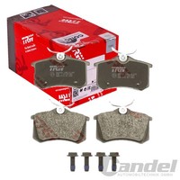 TRW BremsbelÄGe Hinterachse Passend FüR CitroËN C3 C4 DS3 DS DS Peugeot 2008 207