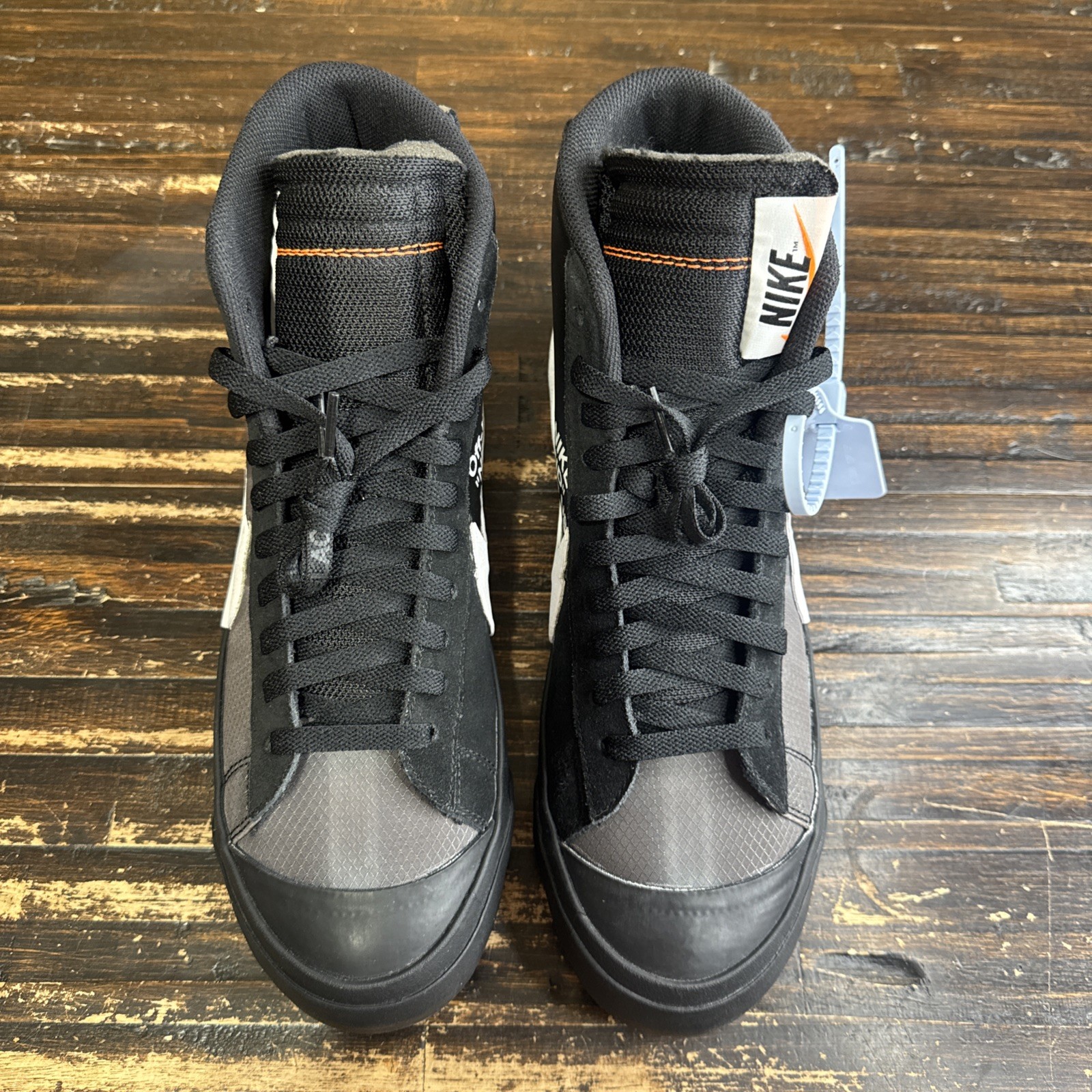 OFF WHITE X NIKE Off White x Nike Blazer Mid Grim Reapers Halloween 2018 Taglia 10 5 AA3832 001