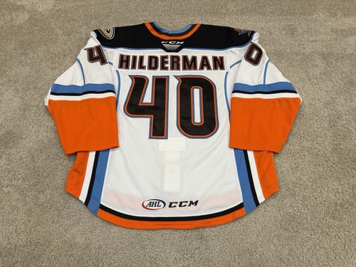 Maglia San Diego Gulls Game Worn usata AHL CCM autentica MIC 58 anatre - Foto 13 di 13