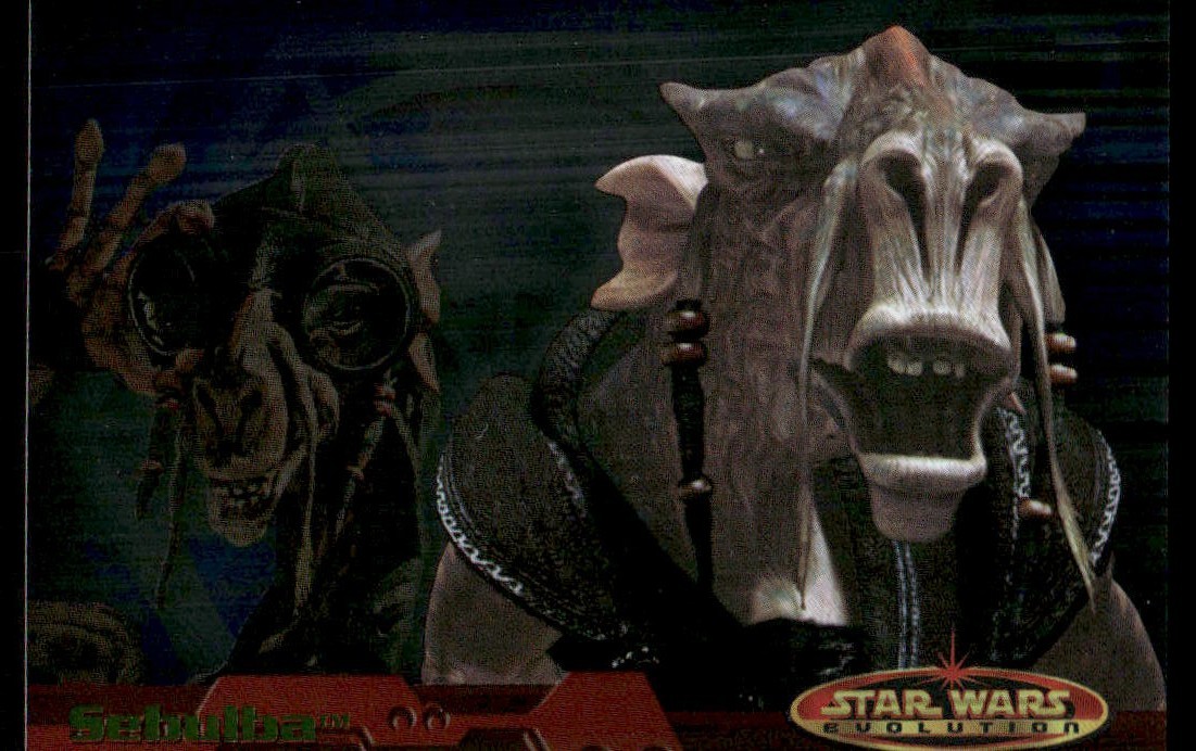 Sebulba 2001 Star Wars Evolution Topps Card #72 (NM)