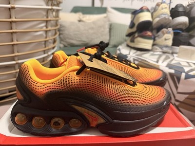 Nike Air Max DN SE Laser Orange/Comet Red/Black Mesh Size 8M/9.5W