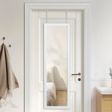 Full Length Over the Door Hanging Mirror Bedroom Door Mounted Dressing Mirrors