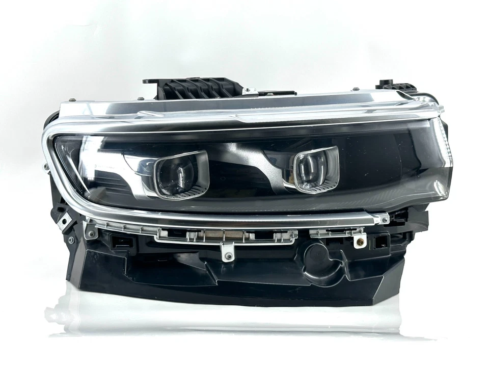 Оригинальная полностью светодиодная фара с хромированными акцентами для правой стороны Jeep Grand Wagoneer 2022-2024 годов выпуска - Изображение 2 из 4