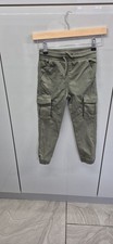 Boys Combat Joggers Khaki Aged 6 Years Excellent Condition.  TU winter wear 