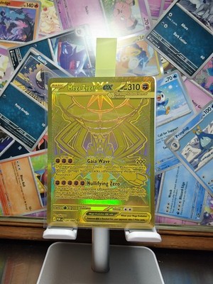 Mega Zygarde Ex Gold Pokemon Card English Near Mint Condition