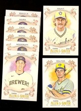 2021 Topps Allen and Ginter - MILWAUKEE BREWERS Team Set 