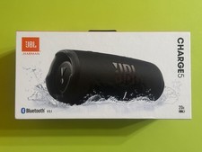 JBL Charge 5 Portable Speaker System, Black - Brand New Sealed