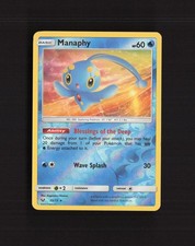 Manaphy 25/73 Shining Legends Reverse Holo Pokemon Card LP