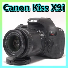 Canon Kiss X9i Digital SLR Camera with 18-55mm Lens Touchscreen Wi-Fi
