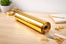 Dalesway Gold Toner Foil Roll 30m Heat Transfer Foiling Paper for Laser Prints