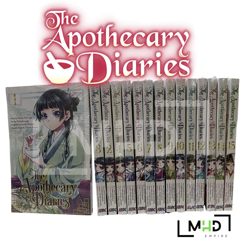 The Apothecary Diaries English Manga (Vol.1-15) Full & Half Set - Free Shipping