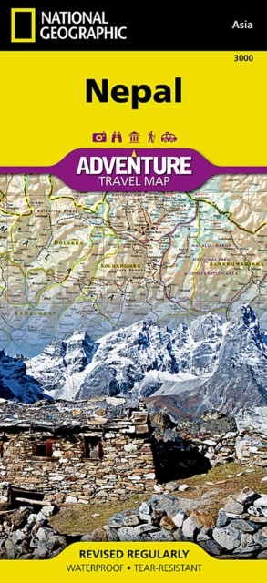 Nepal Map Adventure Maps by Nat Geo Maps (Sheet map, folded)