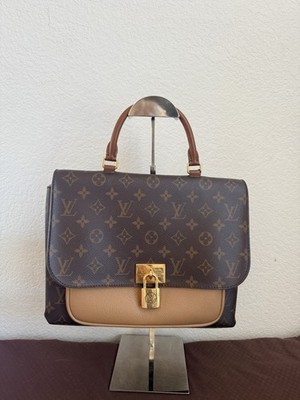 Louis Vuitton Marignan Shoulder Bag Beige Canvas/Leather w/COA REDUCED