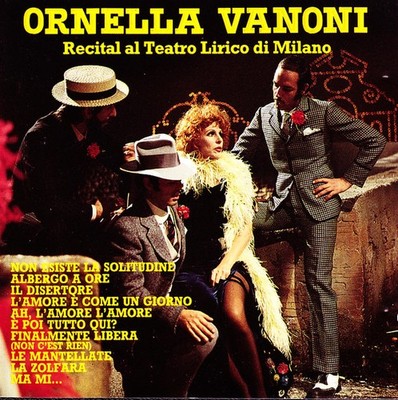 Ornella Vanoni CD Italy Import - Recital at the Teatro Lirico in Milan