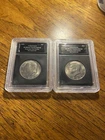 1982 and 1983 Kennedy Half Dollar set Uncirculated Slabs BU