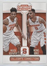 2016-17 Panini Contenders Draft Picks Malachi Richardson Michael Gbinije #20 h3a