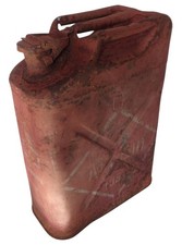 Jerrycan US WW2 reconditionné après guerre USA américain jerrican