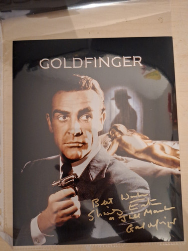 James Bond - Shirley Eaton Autogramm Goldfinger mit COA