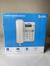 New AT T Corded Phone with Speakerphone and Caller ID/Call Waiting CL2909 SEALED
