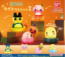 Tamagotchi Light Mascot Vol.2 Capsule Toy Complete 4 Types set Gacha Japan