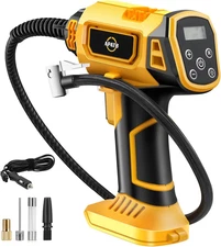 Cordless Tire Inflator Air Compressor for Dewalt 20V Max Battery,150Psi Portable
