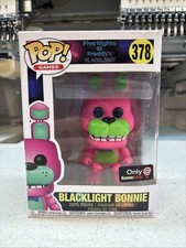 Blacklight Bonnie Games Five Nights at Freddy's 378 Funko Pop! Gamestop Exclusiv