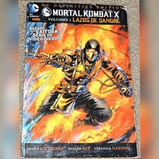 Mortal Kombat X Vol 1 MX 2015 Blood Ties TPB DC Scorpion SubZero variante extranjera