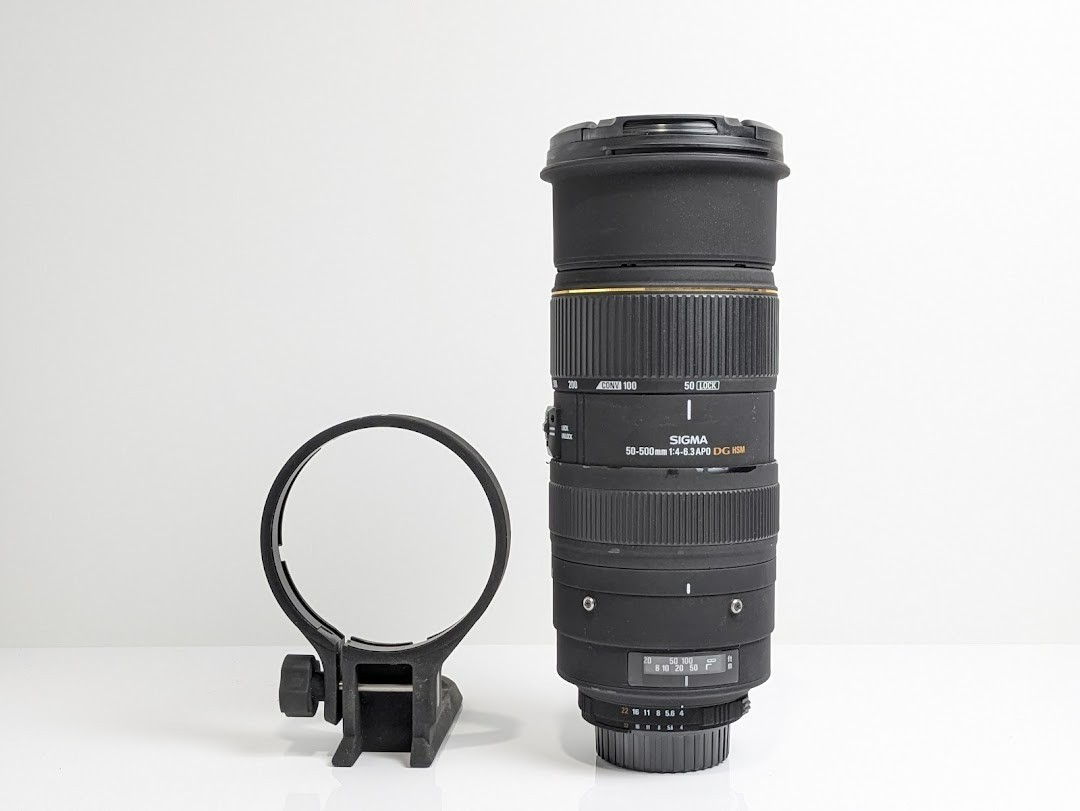 Sigma EX 50-500mm F4-6.3 D APO HSM Lens Nikon F [Very Good ] japan