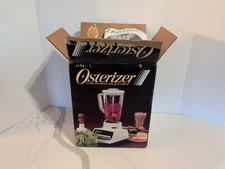Vtg 1991 Osterizer Blender New Open Box Plastic Pitcher