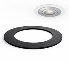 Einbauspot Ring Rahmen Weiß Schwarz Blende Ausgleichsring Kunstoff 