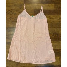 Farm Rio Women's Viscose Cami Slip Dress – Peach – Size Small Effortless Style