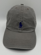 Polo Ralph Lauren Youth 8-20 Strapback Hat Gray Blue Pony