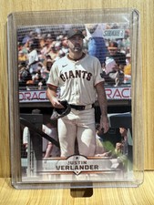 Topps 2025 Stadium Club Justin Verlander #162 San Francisco Giants Baseball