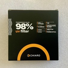 Brand New Chiaro 98-UVATS 98 77mm UV Filter