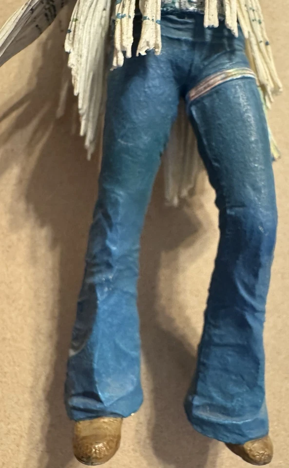 Figura McFarlane Toys Jimi Hendrix 18 de agosto 1969 Super Stage 2003 suelta sin guitarra Foto 4 de 4