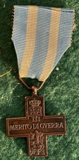 Medaglia Croce Merito Guerra Vittorio Emanuele III